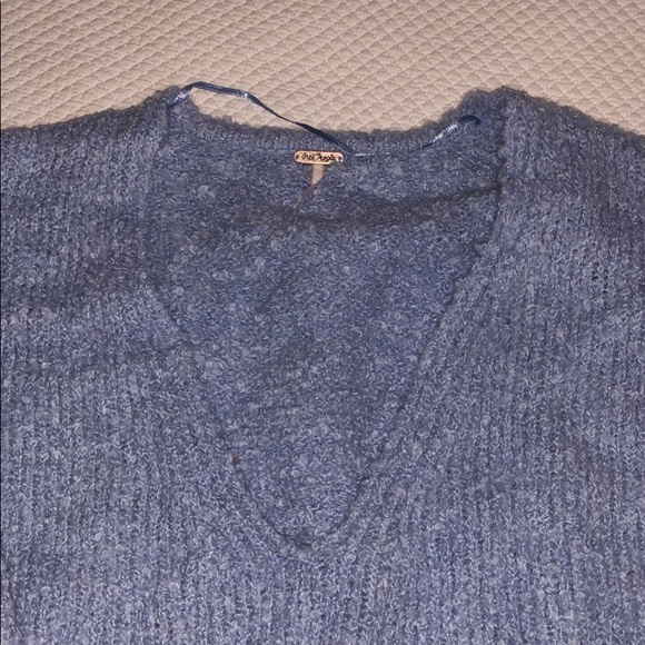 Free People Lofty V-Neck Sweater - Picture 5 of 5
